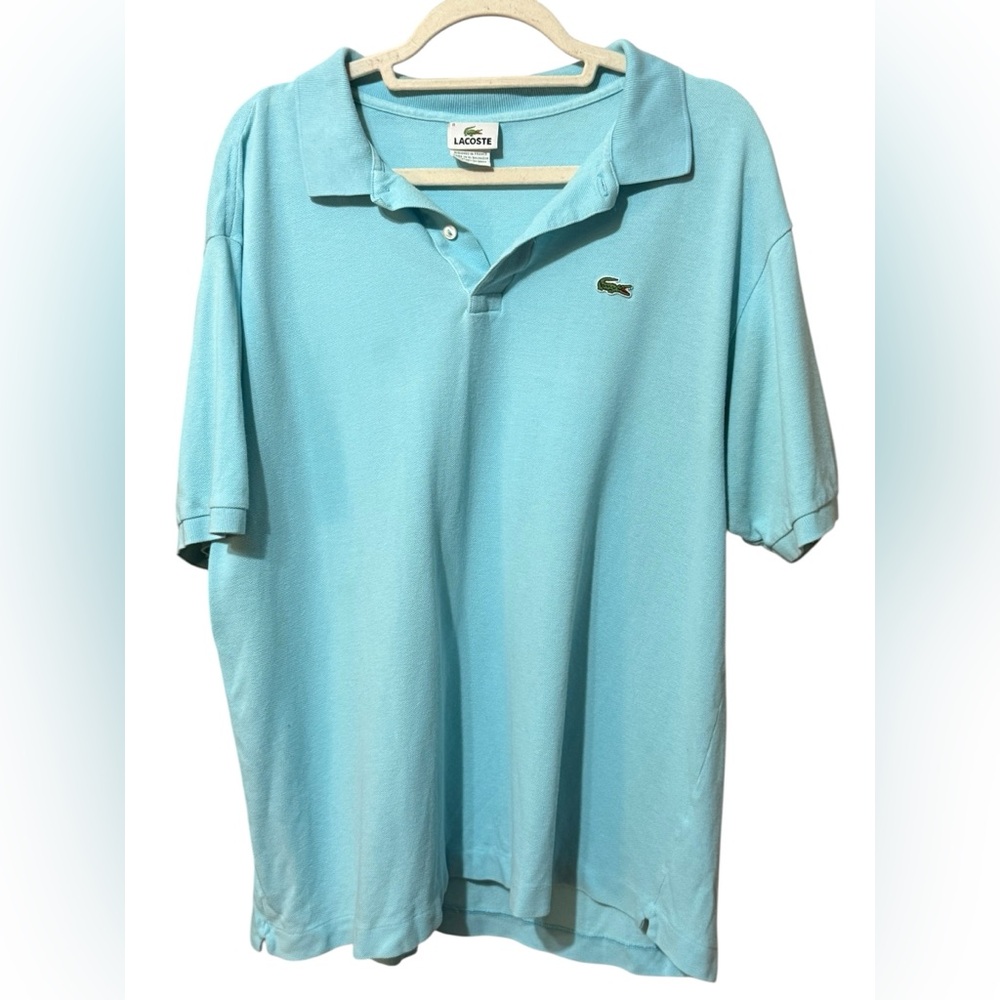 Lacoste Men’s Classic Fit Polo Shirt Sky Blue Sz 3XL or 8